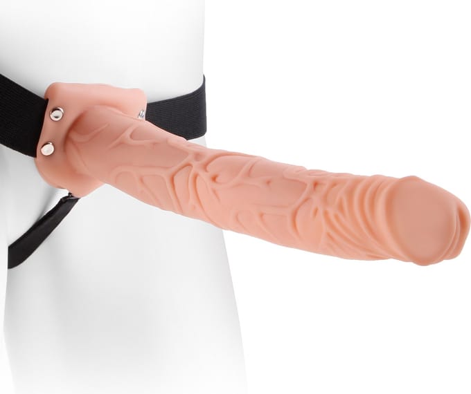 Pipedream - Fetish Fantasy - Hollow Strap-On - 11 Inch - Skin