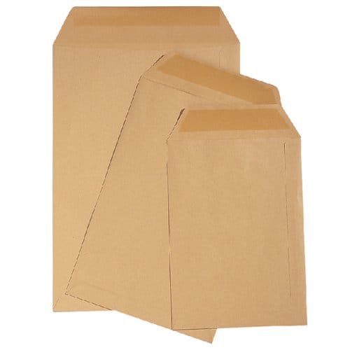 Envelop Quantore loonzak 65x105 70gr bruin 1000 stuks
