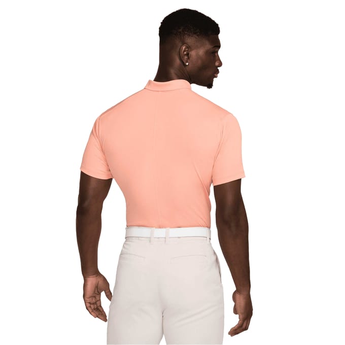 Nike Heren Victory Solid Poloshirt (Abrikoos Agaat/Zwart)