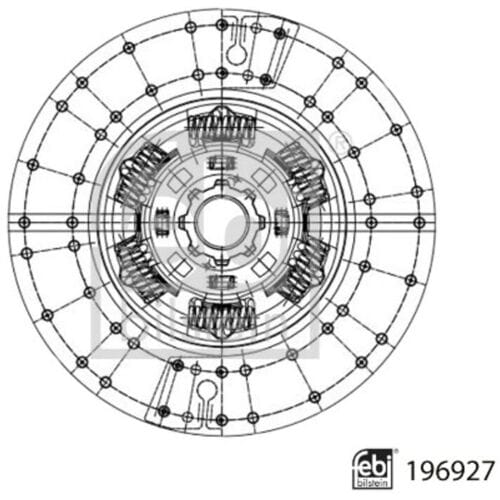 Koppelingsplaat FEBI BILSTEIN 196927
