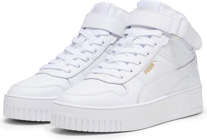 PUMA Carina Street Mid Dames Sneakers - Wit