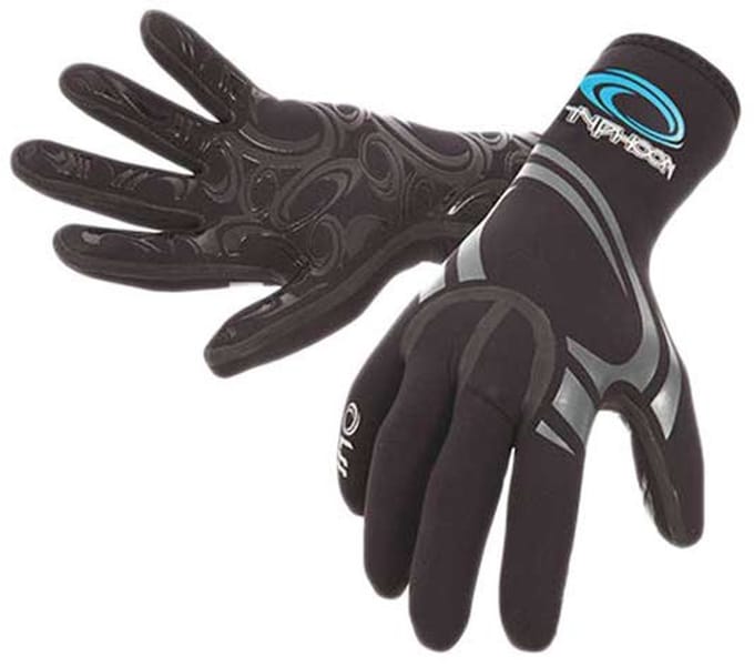 Typhoon Kona 1.5 Mm Handschoenen Zwart L
