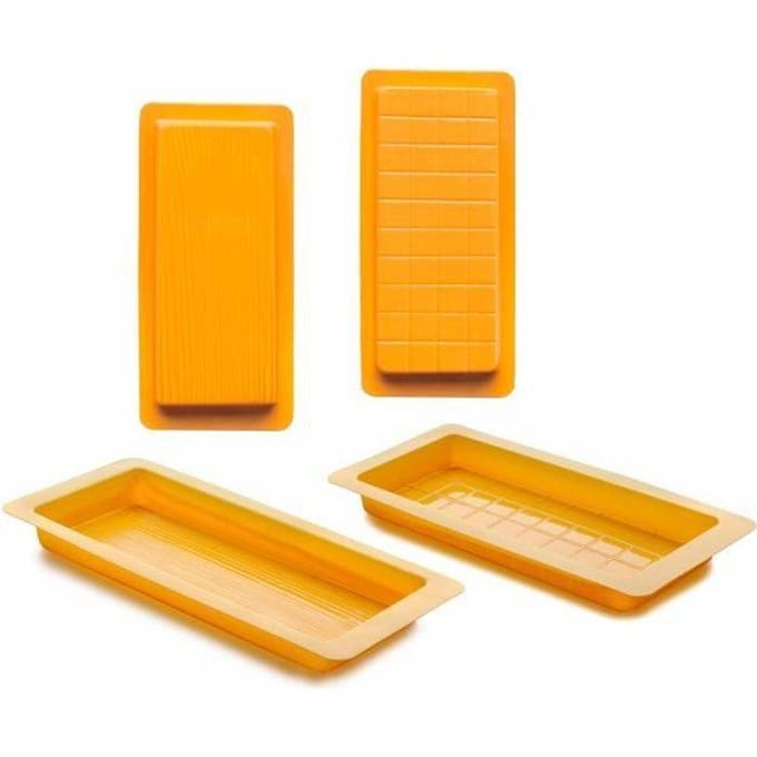 Nougatvormen - Ibili - 793501 - Set van 2 - Polyethyleen - Afmetingen 23x10 cm
