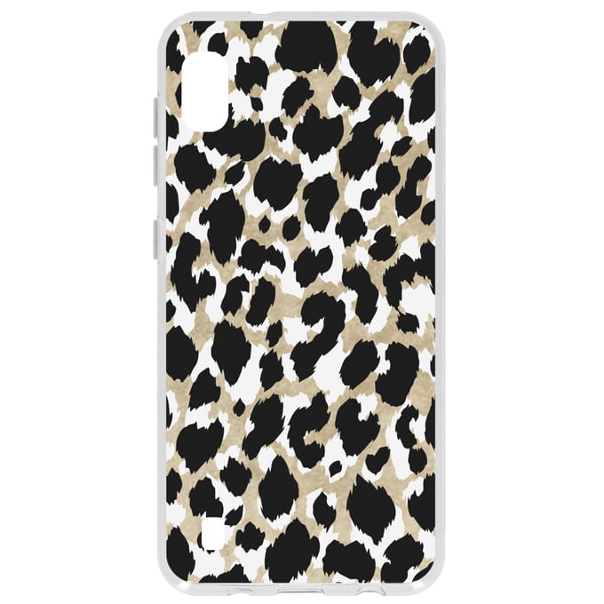 Design Backcover voor de Samsung Galaxy A10 - Panther Black / Gold