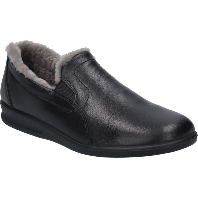 Josef Seibel -Heren - zwart - pantoffels & slippers - maat 41