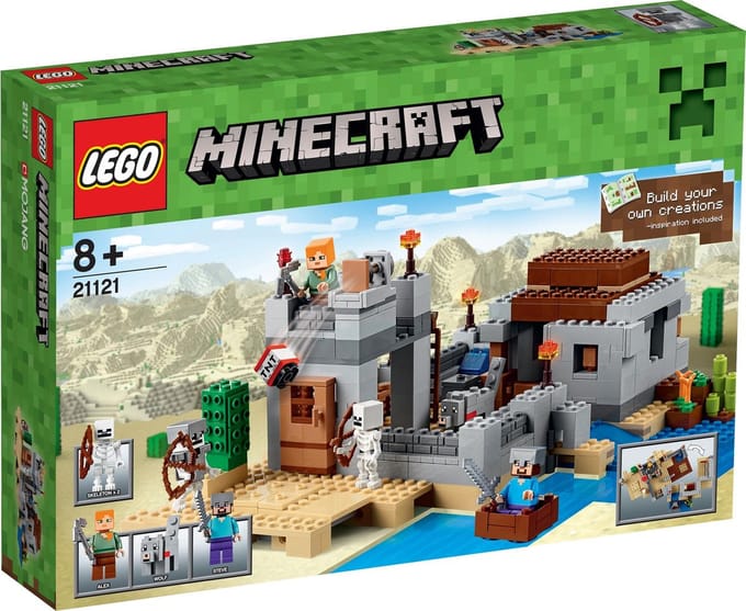 LEGO Minecraft The Desert Outpost 21121