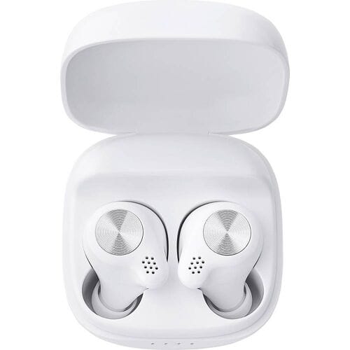 Intenso Buds Micro T200 white In Ear oordopjes Bluetooth Wit Touchbesturing Gamen