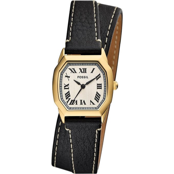 Fossil ES5404 Dames Horloge 27mm - Zwart