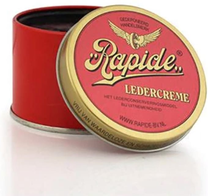 Rapide Ledervet Zwart Voor Lederen Schoenen 500 Ml