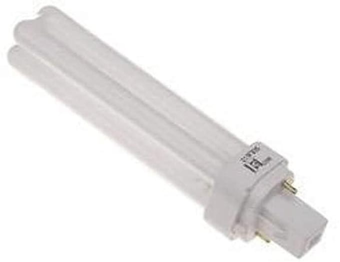 Energiebesparende lamp met 2 buizen en 2-polige aansluiting, 26 W, wit