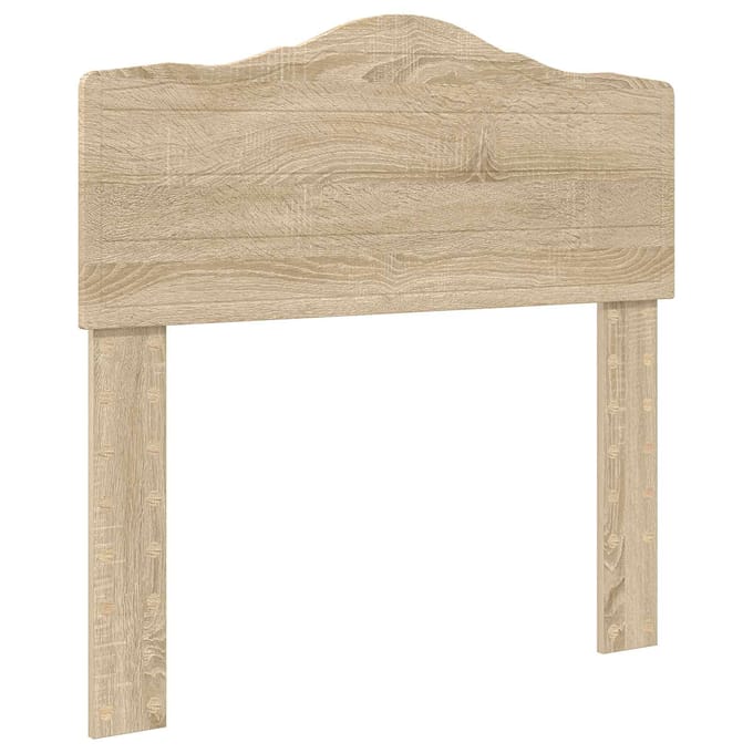 vidaXL Hoofdbord Sonoma Eiken Bewerkt hout
