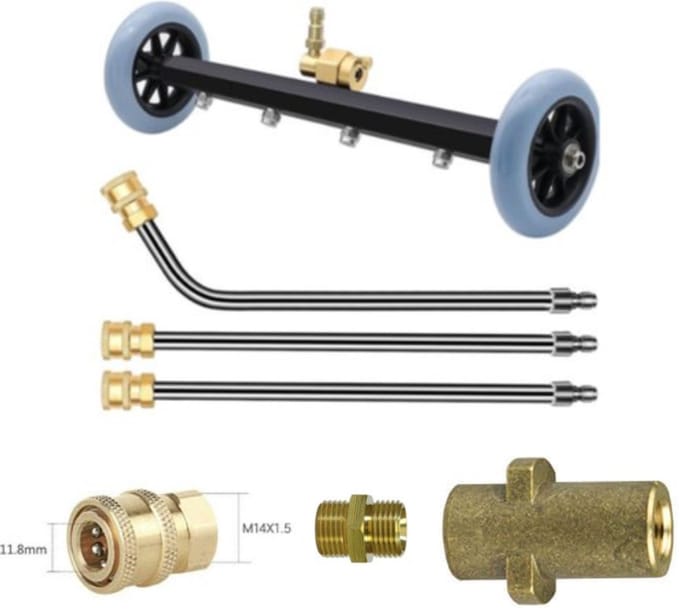 CRIJNS - PRO - Chassis Cleaner - Hogedruk Bodemreiniger - Kärcher K-Series Metaal