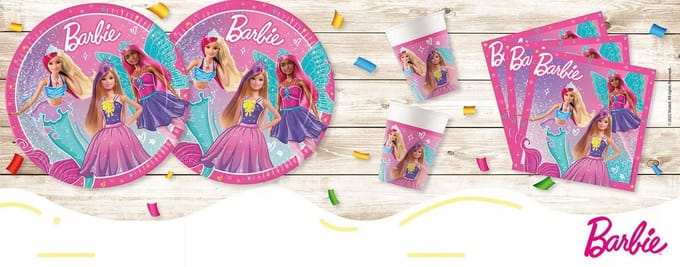 Barbie Fantasy karton bord 8 pcs 23 cm FSC