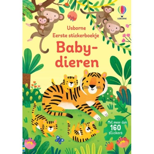 Babydieren - Eerste Stickerboekje