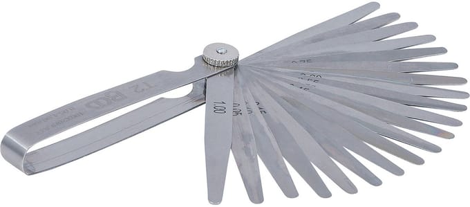 BGS Precisie voelermaatset, 20 bladen - 3083