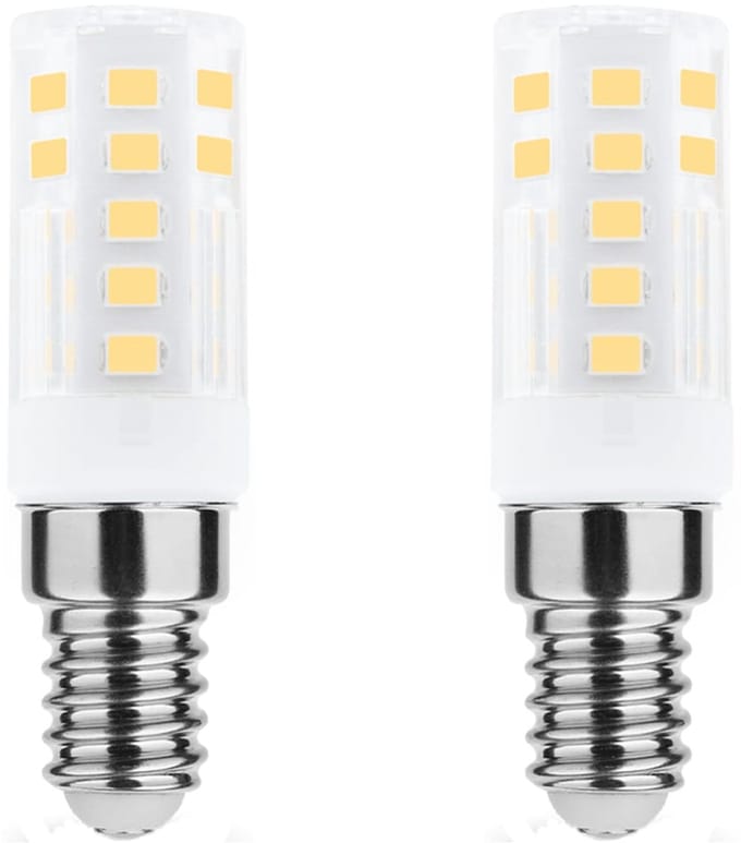 Modee LED Buislamp E14 - 3.5W 2700K 350lm 230V - LED Afzuigkaplamp - Warm Wit - 2 stuks