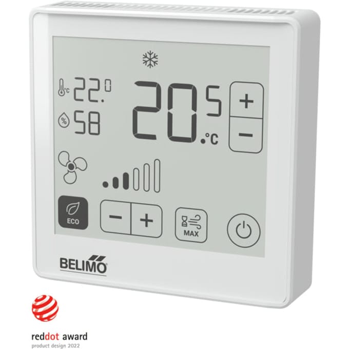 Kamer Bedrijfseenheid Temperatuur Vochtigheid Modbus BACnet