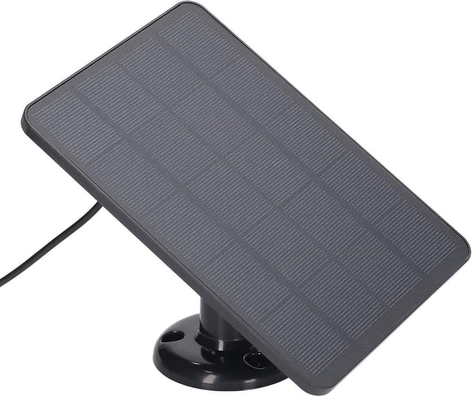 Zonnepaneel - Oplader - Buitenapparaten - Waterdicht Ontwerp - 10W 5V - Zwart