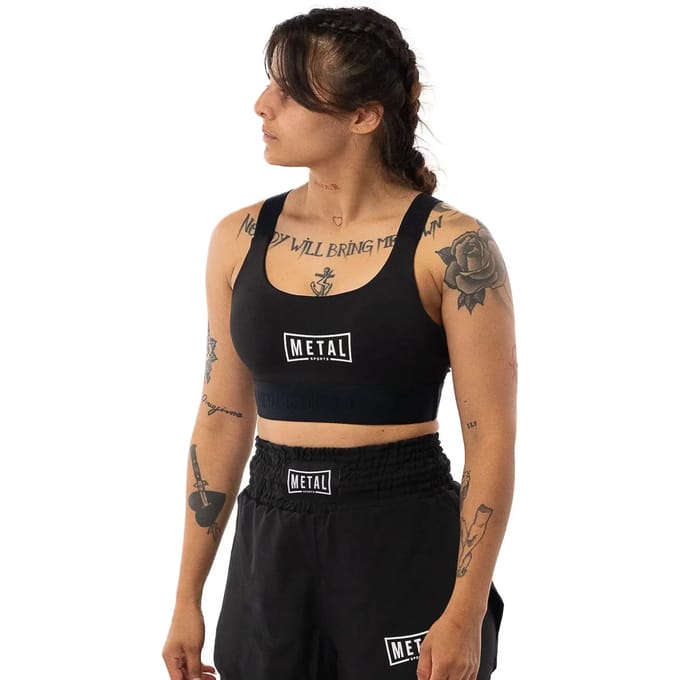 Elastische beha voor vrouwen Metal Boxe