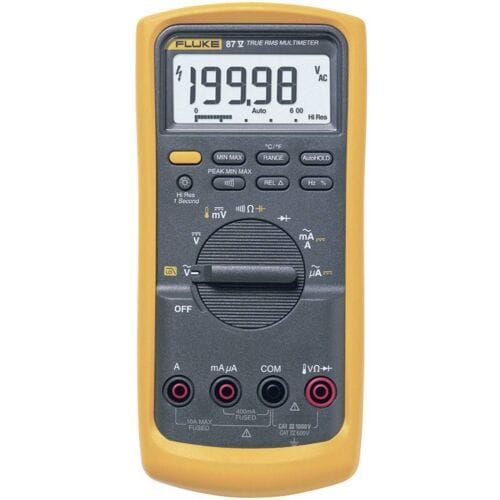 Fluke 87V/EUR Multimeter Digitaal CAT III 1000 V, CAT IV 600 V Weergave (counts): 20000