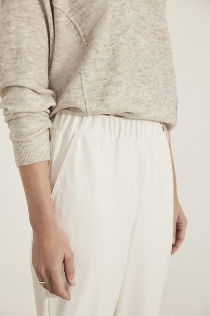 Knitted Sally Pants Off White Taglia: M | Pantaloni Outlet | Donna | Bianco