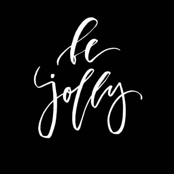 Be Jolly Women's T-Shirt - Black - 3XL