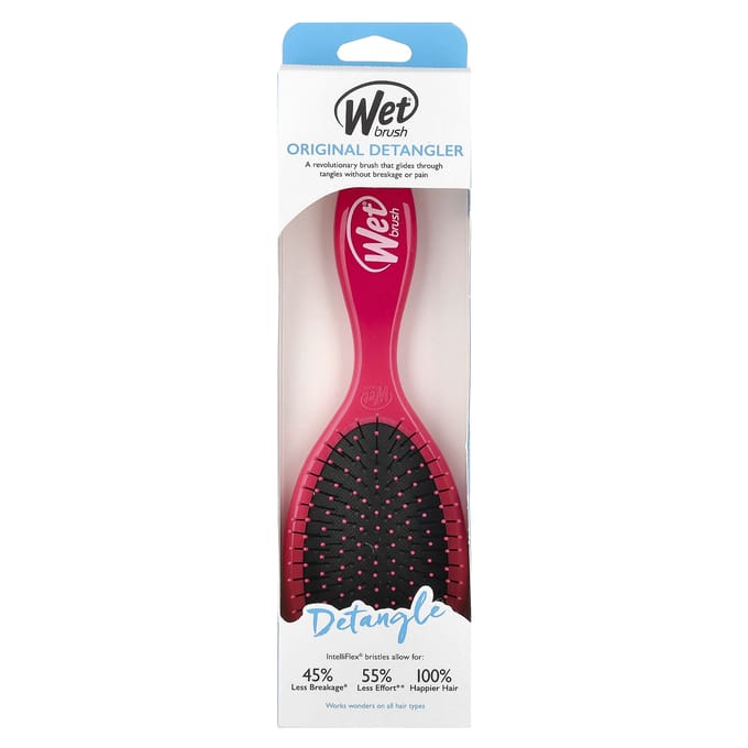 Wet Brush, Originele Ontklitter Borstel, Roze, 1 Borstel