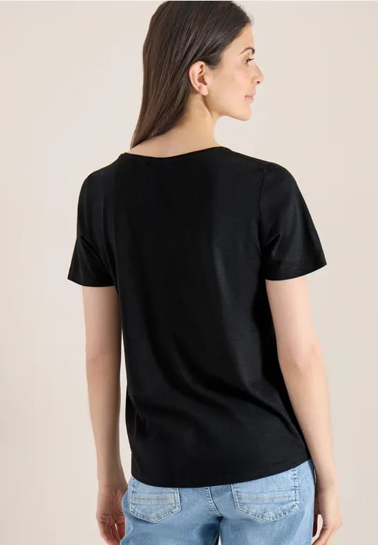 Basic Shirt met ronde hals in een 2-pack