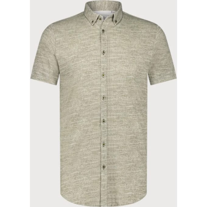 Blue Industry Button-down overhemd korte mouw |
