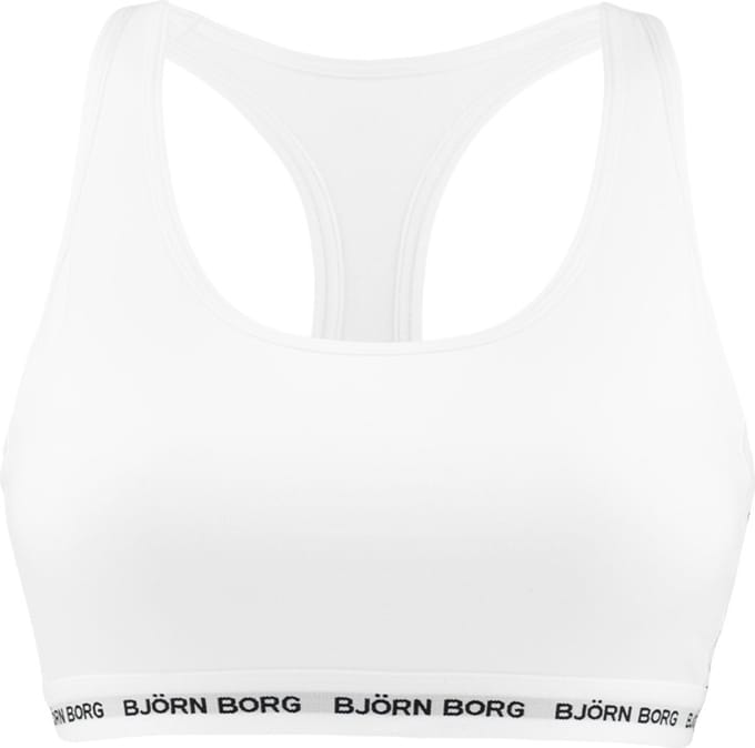 Björn Borg Core Logo - Soft top - Bh - Dames - 1 stuk - Dames - M - Wit