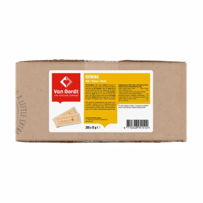 Van Oordt Honing Sachets – 200 x 15 g