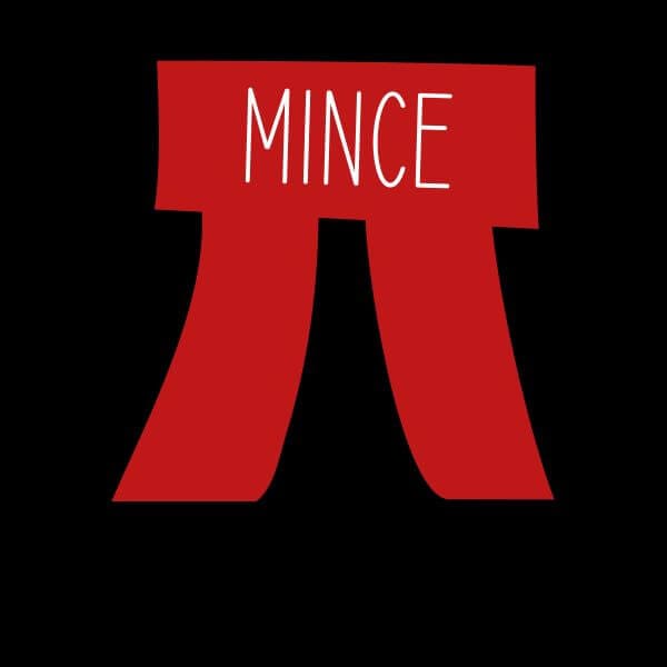 Mince Pi Women's Christmas T-Shirt - Black - 3XL