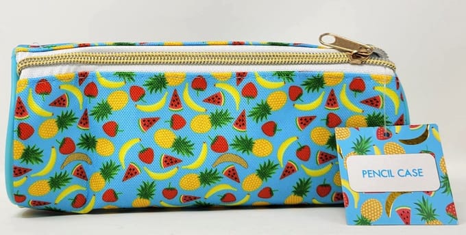 Tropisch fruit - school etui - pennen etui