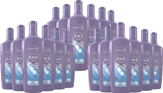 Andrélon - Shampoo - 2in1 - 300ml x 18