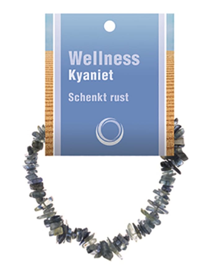 Kyaniet splitarmband + kaart