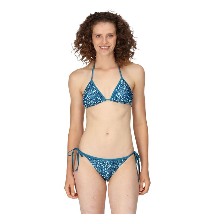 Regatta Dames/Dames Aceana Bikinitop met dierenprint (Hemels)