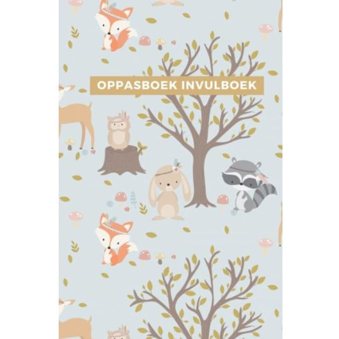 Oppasboek Invulboek - Gold Arts Books