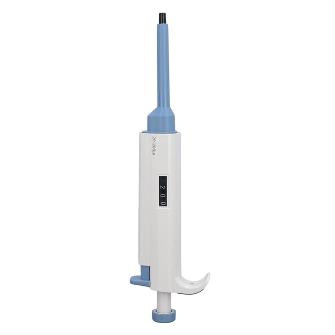 Eenkanaals pipet 20?200ul Instelbaar Volume Digitale Display Micropipet Pipetteur voor white