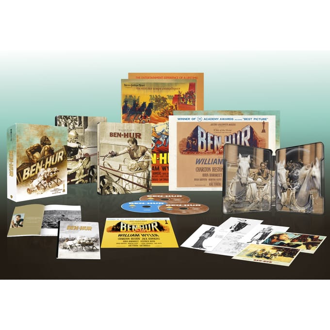 Ben-Hur - Collector's Edition - Steelbook - 4K Ultra HD - Import