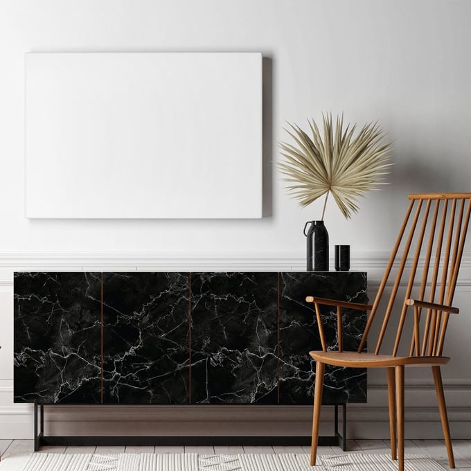 Milano marmeren meubelsticker, 40 x 60 cm