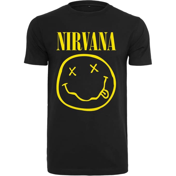 Merchcode Nirvana - Lithium Heren T-shirt - M - Zwart