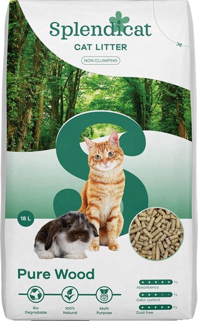 Splendicat Original Clean Fresh - Kattenbakvulling - 18L