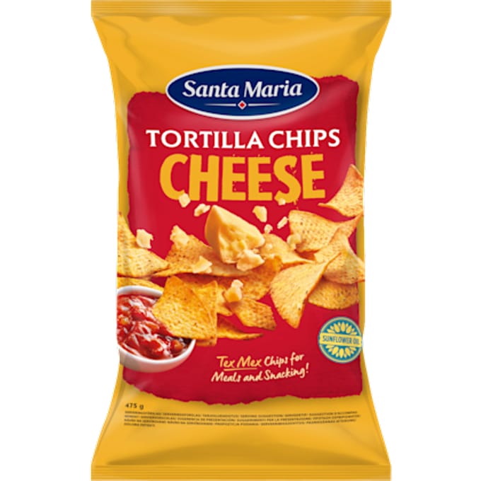 Santa Maria | Tortilla Chips Cheese | 475 gram