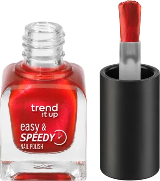 Trend it up Nagellak Easy & Speedy 100 Rood - 6 ml