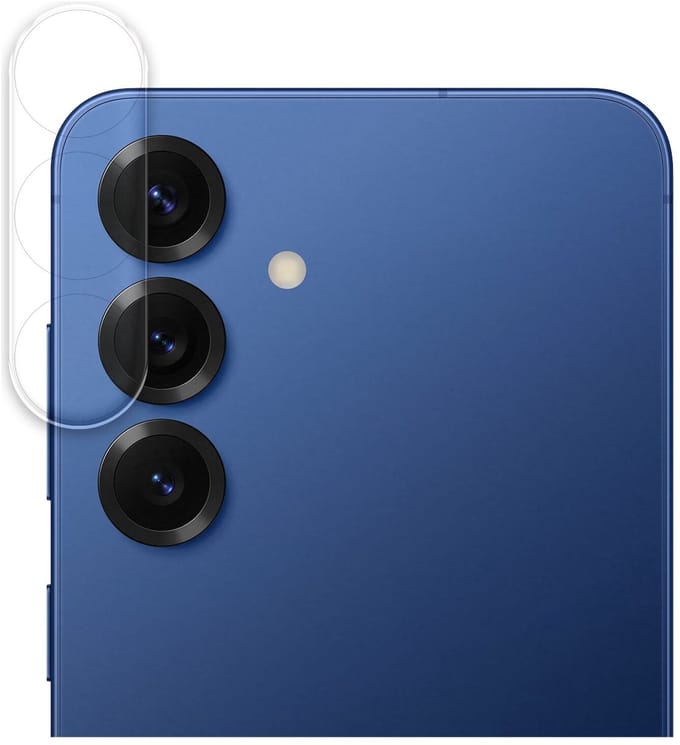Rosso Camera Protector Geschikt voor Samsung Galaxy S25 | Camera Lens Bescherming | Case Friendly | Ultra Dun Glas | Transparant