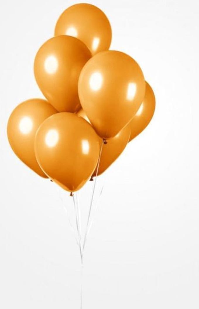 Latex 50 ballonnen oranje 12 inch.