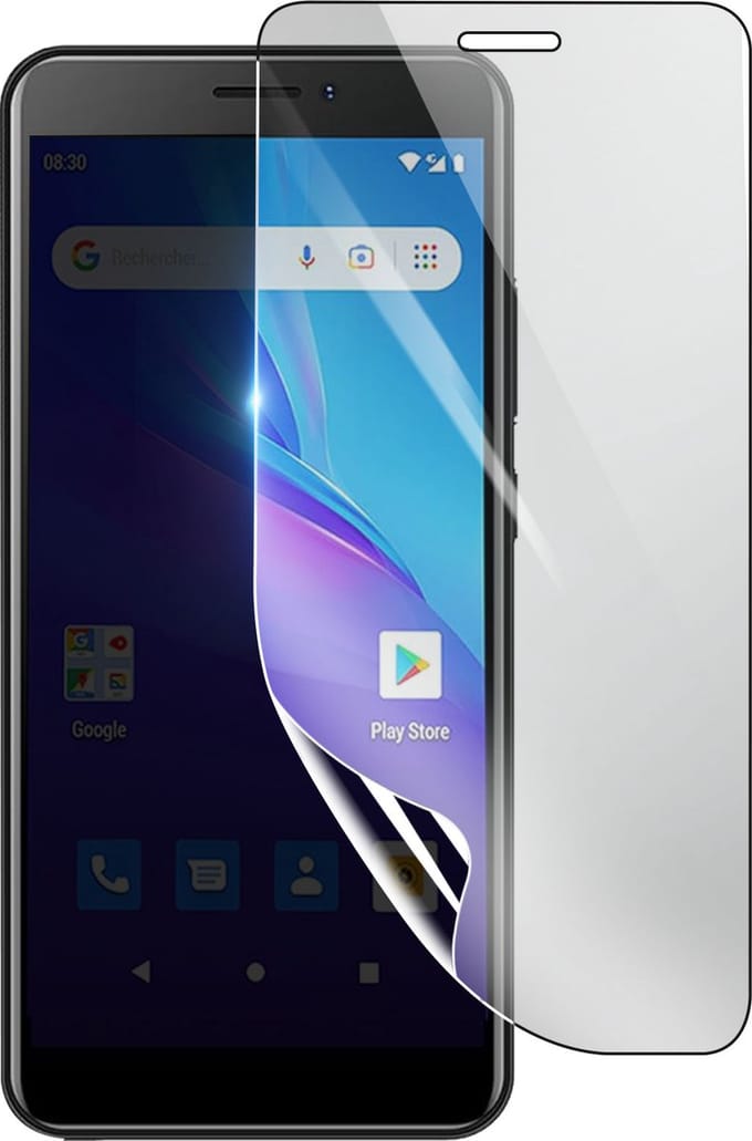 3mk, Geschikt voor Konrow Star 55, Schokbestendige Hydrogel Screenprotector, Transparant