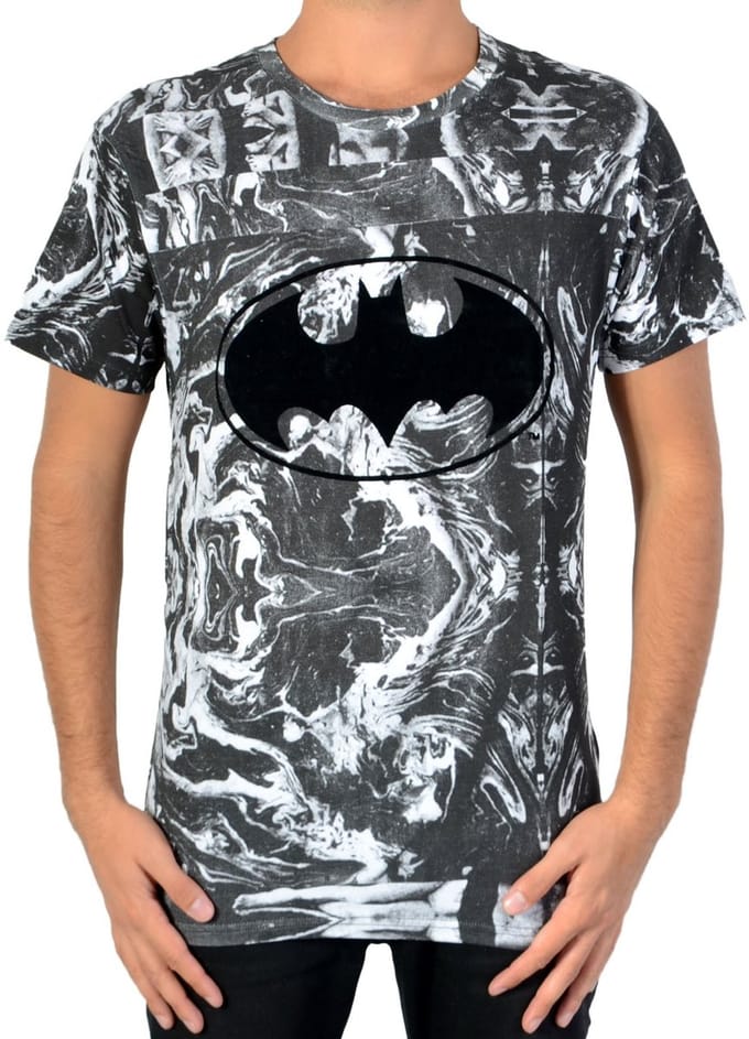T-shirt met Logflok Olflok-print