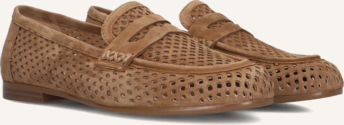 STEFANO LAURAN P2570 Loafers Dames - Instappers - Camel - Maat 37