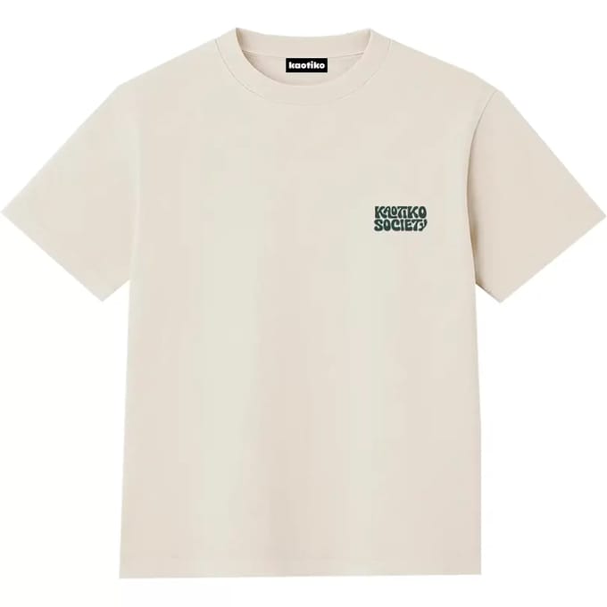 T-shirt van biologisch katoen Kaotiko Close Session
